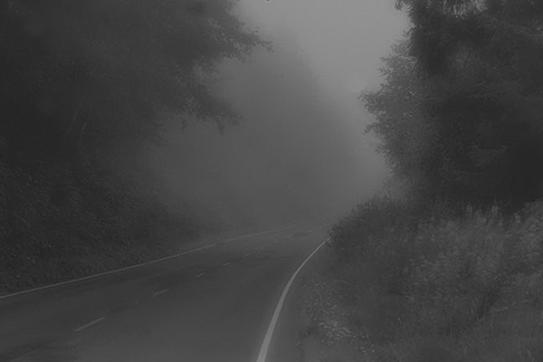 Fog on WA 112
