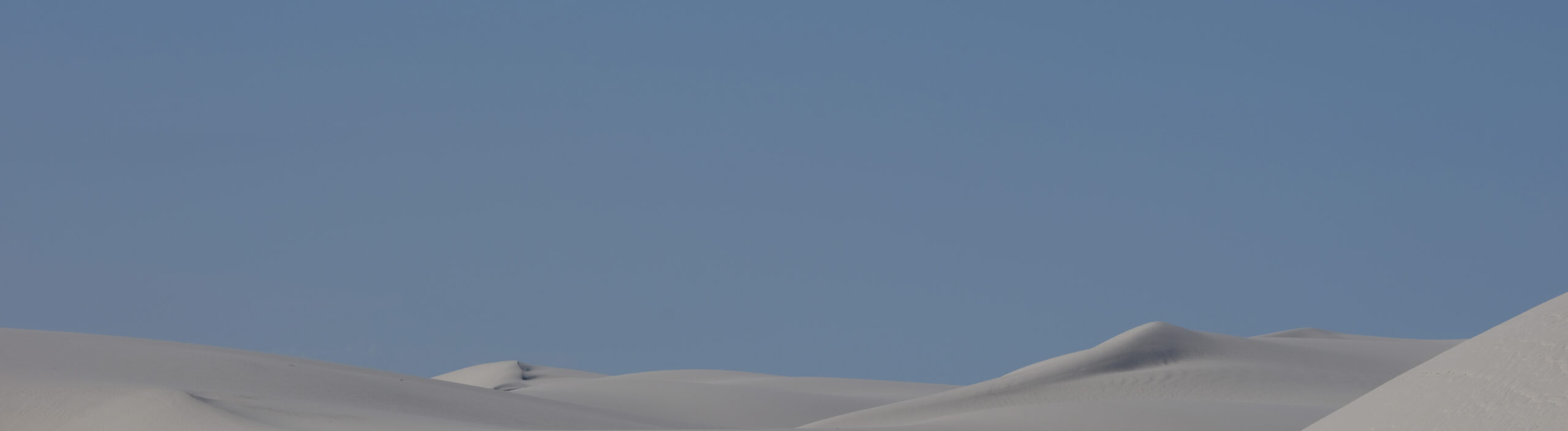 White Sands Panoramic of Dunes